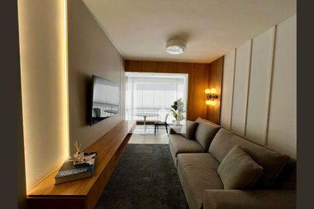 Sala de apartamento à venda com 2 quartos, 64m² em Vila Cordeiro, São Paulo