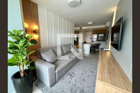 Sala de apartamento à venda com 2 quartos, 64m² em Vila Cordeiro, São Paulo