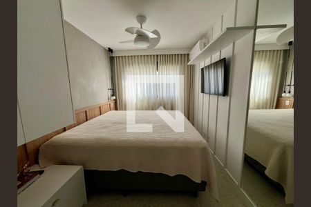 Quarto Suíte de apartamento à venda com 2 quartos, 64m² em Vila Cordeiro, São Paulo