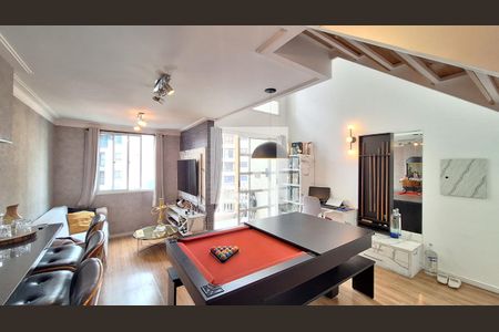 Sala de apartamento à venda com 2 quartos, 78m² em Pompeia, São Paulo