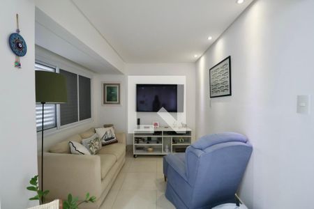 Sala de apartamento para alugar com 2 quartos, 105m² em Vila Luis Antonio, Guarujá
