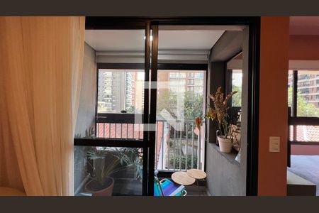 Varanda de kitnet/studio para alugar com 1 quarto, 23m² em Pinheiros, São Paulo