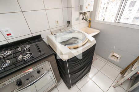Área de Serviço - Máquina de lavar de apartamento à venda com 2 quartos, 43m² em Parada de Lucas, Rio de Janeiro