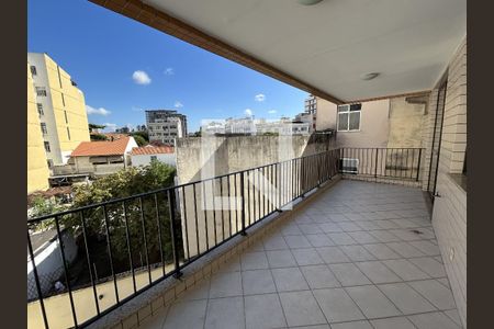 Varanda da sala  de apartamento à venda com 3 quartos, 175m² em Méier, Rio de Janeiro