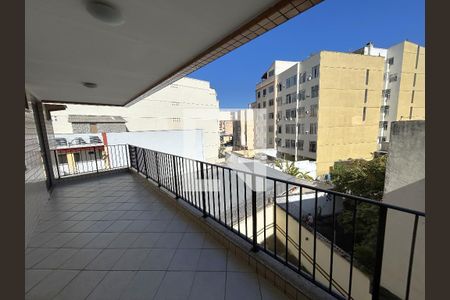 Varanda da sala  de apartamento à venda com 3 quartos, 175m² em Méier, Rio de Janeiro