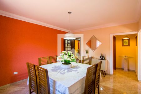 Sala de Jantar de casa à venda com 3 quartos, 208m² em Vila Humaita, Santo André