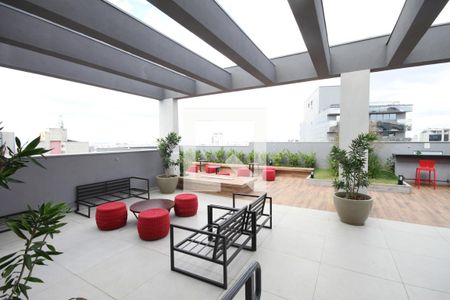 Área comum de kitnet/studio para alugar com 1 quarto, 27m² em Liberdade, São Paulo