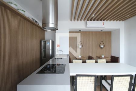 Área comum de kitnet/studio para alugar com 1 quarto, 27m² em Liberdade, São Paulo