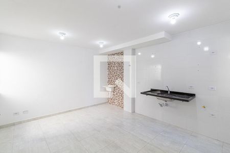 Sala/Cozinha de apartamento à venda com 2 quartos, 42m² em Jardim Itapemirim, São Paulo
