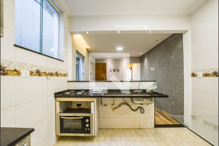 Cozinha de casa para alugar com 2 quartos, 70m² em Vila Suíça, Santo André