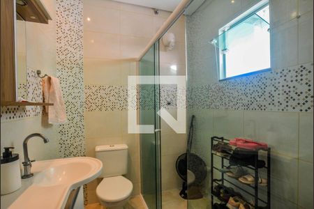 Banheiro da Suíte 1 de casa para alugar com 2 quartos, 70m² em Vila Suíça, Santo André