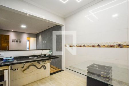 Cozinha de casa para alugar com 2 quartos, 70m² em Vila Suíça, Santo André