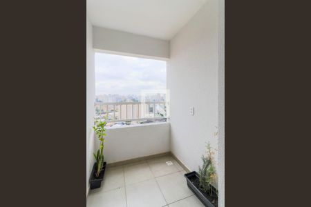 Varanda da Sala de apartamento para alugar com 1 quarto, 58m² em Vila das Belezas, São Paulo