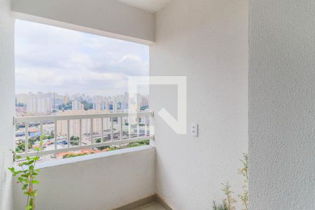 Varanda da Sala de apartamento para alugar com 1 quarto, 58m² em Vila das Belezas, São Paulo