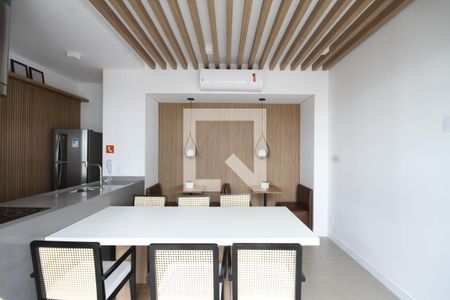 Área comum de kitnet/studio para alugar com 1 quarto, 27m² em Liberdade, São Paulo