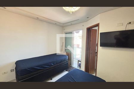 Suíte de apartamento à venda com 2 quartos, 54m² em Jardim das Maravilhas, Santo André