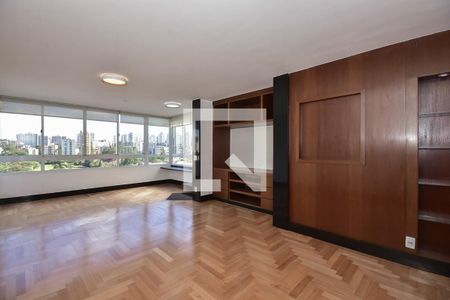 Sala de apartamento à venda com 3 quartos, 236m² em Paraíso do Morumbi, São Paulo