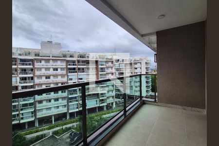 Varanda da Sala de apartamento para alugar com 3 quartos, 130m² em Recreio dos Bandeirantes, Rio de Janeiro