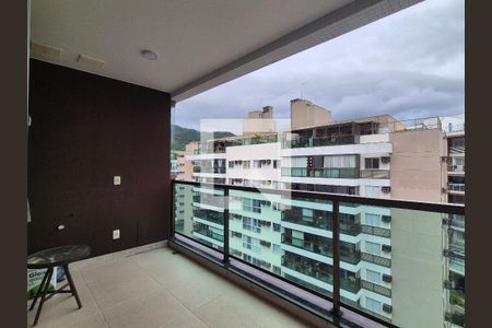 Varanda da Sala de apartamento para alugar com 3 quartos, 130m² em Recreio dos Bandeirantes, Rio de Janeiro