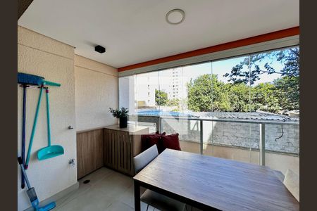 Sacada de apartamento à venda com 1 quarto, 49m² em Campo Belo, São Paulo