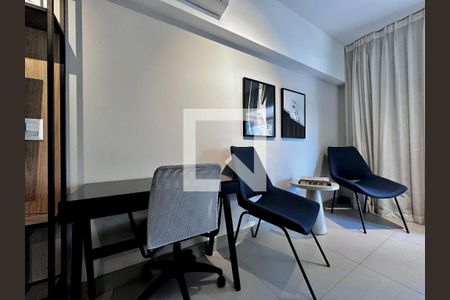 Sala de apartamento à venda com 1 quarto, 49m² em Campo Belo, São Paulo