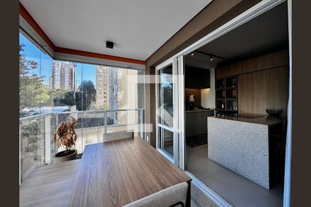 Sacada de apartamento à venda com 1 quarto, 49m² em Campo Belo, São Paulo