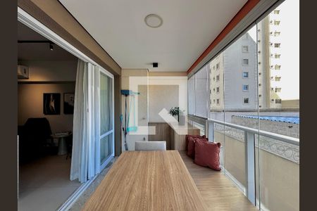 Sacada de apartamento à venda com 1 quarto, 49m² em Campo Belo, São Paulo