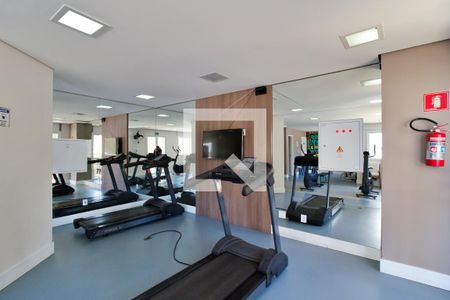 Área comum - Academia de apartamento para alugar com 2 quartos, 42m² em Jardim Monte Alegre, Taboão da Serra