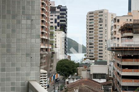 Varanda da Sala de apartamento para alugar com 3 quartos, 189m² em Ponta da Praia, Santos