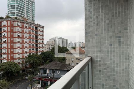 Varanda da Sala de apartamento para alugar com 3 quartos, 189m² em Ponta da Praia, Santos