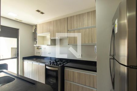 Cozinha de apartamento à venda com 2 quartos, 59m² em Capão Raso, Curitiba