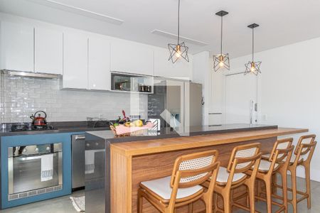 Sala/Cozinha de apartamento à venda com 3 quartos, 95m² em Vila Olímpia, São Paulo