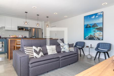 Sala/Cozinha de apartamento à venda com 3 quartos, 95m² em Vila Olímpia, São Paulo