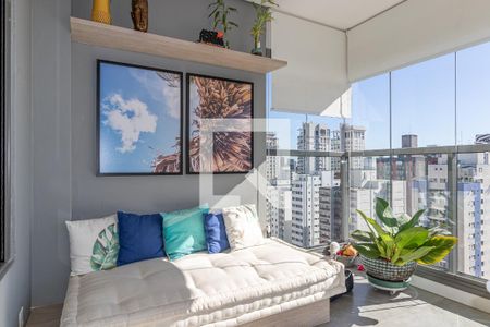 Sala/Cozinha de apartamento à venda com 3 quartos, 95m² em Vila Olímpia, São Paulo