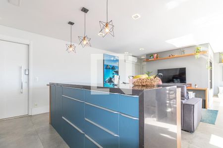 Sala/Cozinha de apartamento à venda com 3 quartos, 95m² em Vila Olímpia, São Paulo