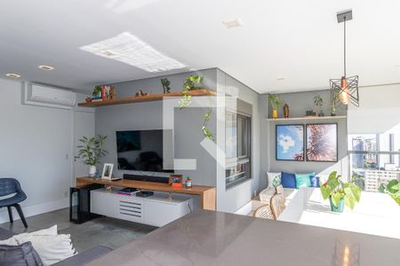 Sala/Cozinha de apartamento à venda com 3 quartos, 95m² em Vila Olímpia, São Paulo