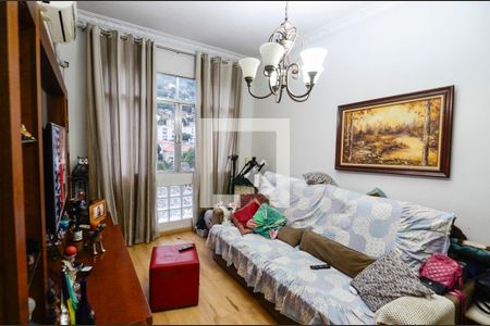 Sala de apartamento à venda com 2 quartos, 60m² em Vila Isabel, Rio de Janeiro