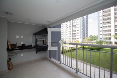 Varanda da Sala de apartamento para alugar com 2 quartos, 85m² em City América, São Paulo