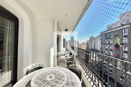 Varanda da Sala de apartamento à venda com 3 quartos, 225m² em Vila Clementino, São Paulo