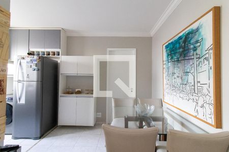 Sala/Cozinha de apartamento para alugar com 1 quarto, 42m² em Nova Campinas, Campinas