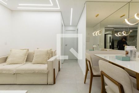 Sala de apartamento à venda com 1 quarto, 51m² em Chácara Santo Antônio (zona Leste), São Paulo