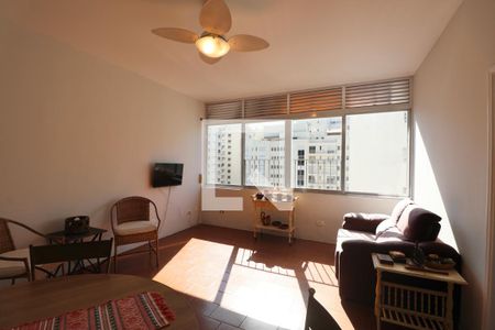 Sala de apartamento para alugar com 3 quartos, 90m² em Centro, Guarujá