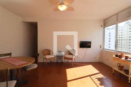 Sala de apartamento para alugar com 3 quartos, 90m² em Centro, Guarujá