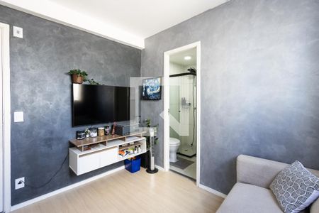Sala de apartamento à venda com 1 quarto, 25m² em Santa Cecilia, São Paulo