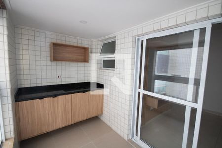 Varanda de apartamento para alugar com 1 quarto, 50m² em Vila Caiçara, Praia Grande