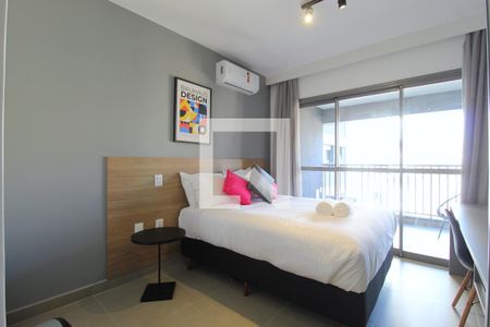 Sala/Quarto de kitnet/studio à venda com 1 quarto, 27m² em Moema, São Paulo