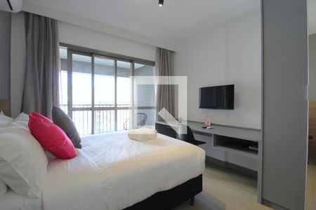 Sala/Quarto de kitnet/studio à venda com 1 quarto, 27m² em Moema, São Paulo