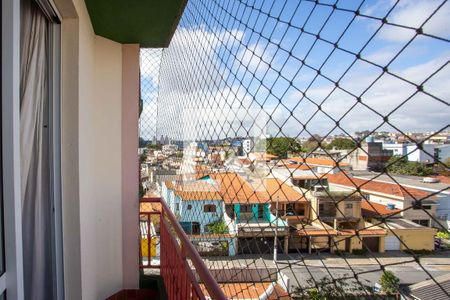 Varanda da sala de apartamento à venda com 2 quartos, 66m² em Centro, Diadema