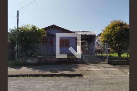 Fachada de casa à venda com 3 quartos, 80m² em Feitoria, São Leopoldo