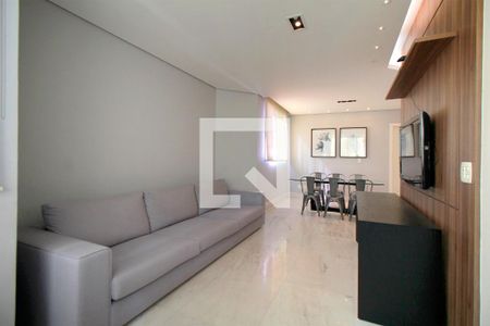 Sala de apartamento para alugar com 3 quartos, 100m² em Carmo, Belo Horizonte